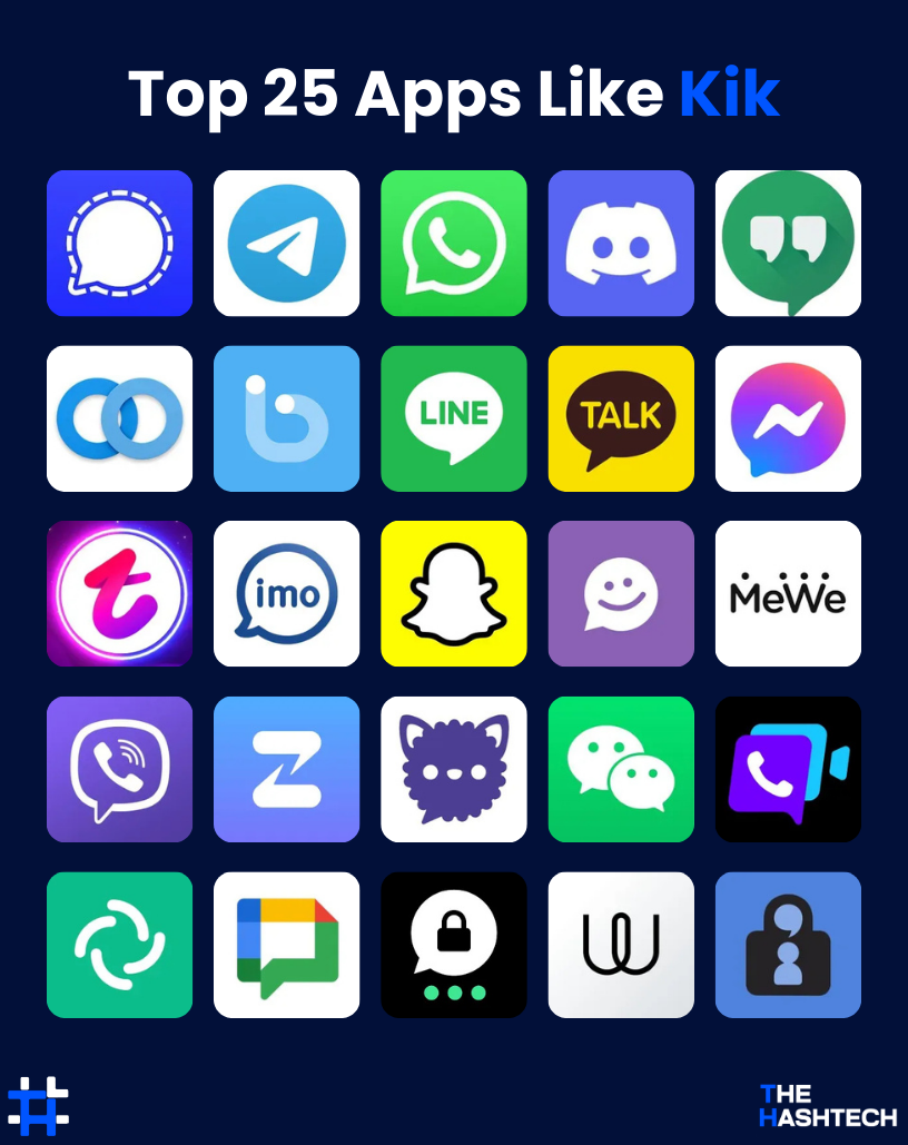 Top-25-Apps-Like-Kik